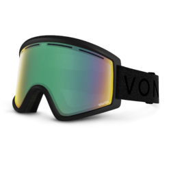 Men's Von Zipper Goggles - Von Zipper Cleaver TS Goggle. Black Satin - Wildlife